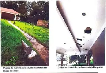 Desmantelan casa de Saca