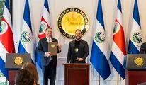 Nayib Bukele y Chaves firman Alianza del Escudo de las Américas