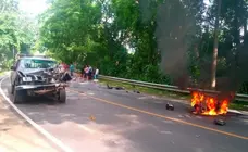 Motociclista fallecido Chalatenango 10-08-2025