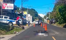 Accidente de motociclista fallecido en Ilobasco, Cabañas