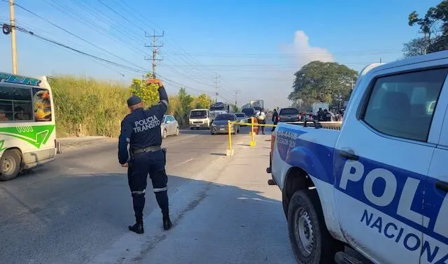 Hombre atropellado en San Juan Opico 19-11-2025