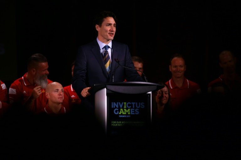 <p>El primer ministro de Canadá Justin Trudeau en Toronto el 2 de mayo de 2016</p>