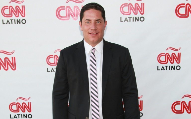 <p>El presentador de CNN Fernando del Rincón, el 2 de mayo de 2015 en Nueva York</p>