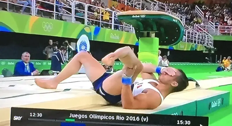 Lesionado en Río