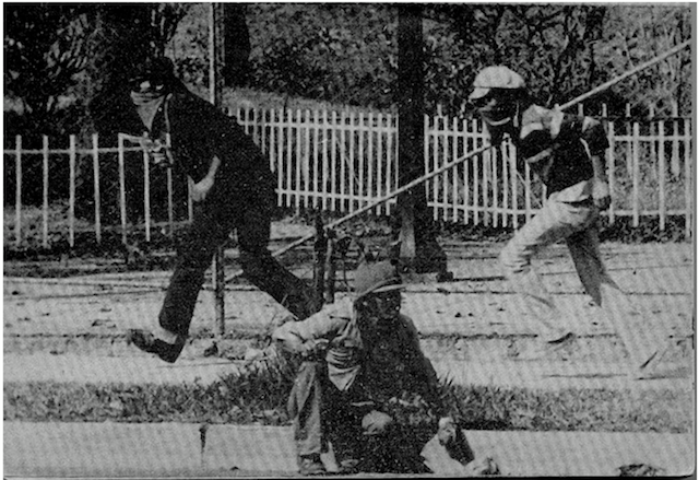 Las primeras guerrillas salvadoreñas. Foto ilustrativa tomada de www.marcialteniarazon.org