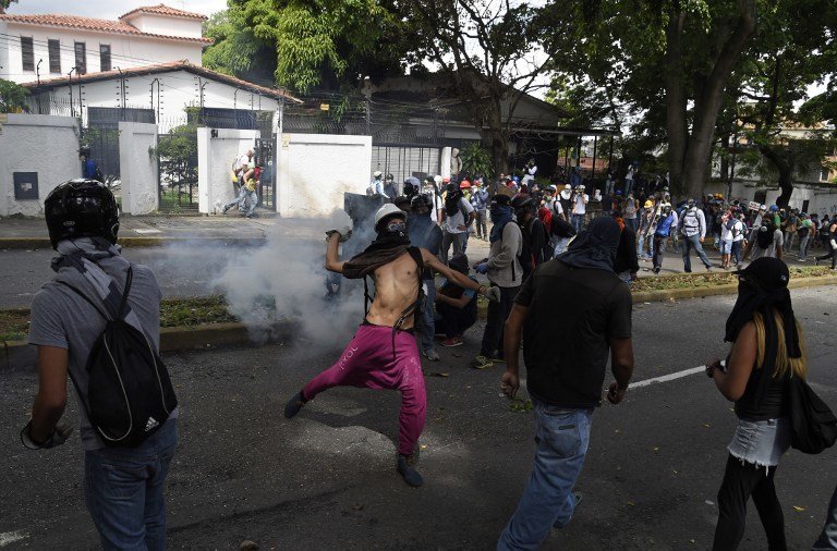 Protestas en Venezuela el 1 de Mayo