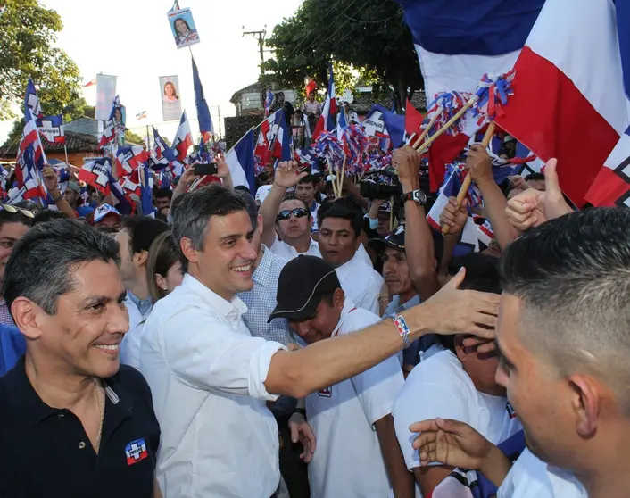 Carlos Calleja en la apertura de campaña de ARENA