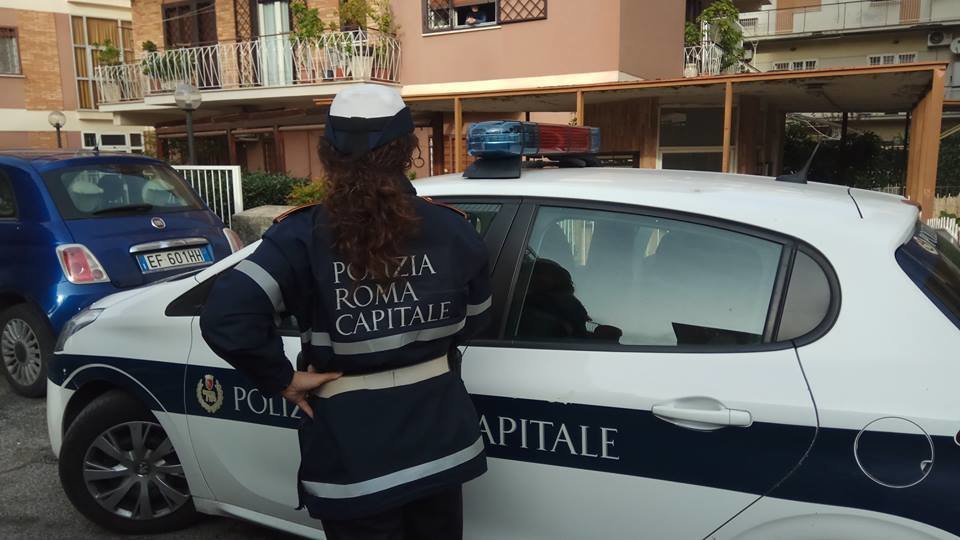 Policía de Roma, Italia