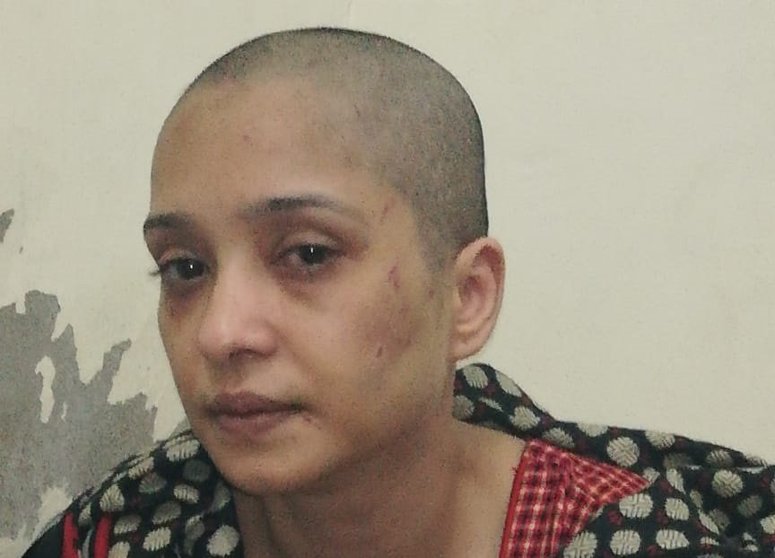 Mujer torturada en Pakistán