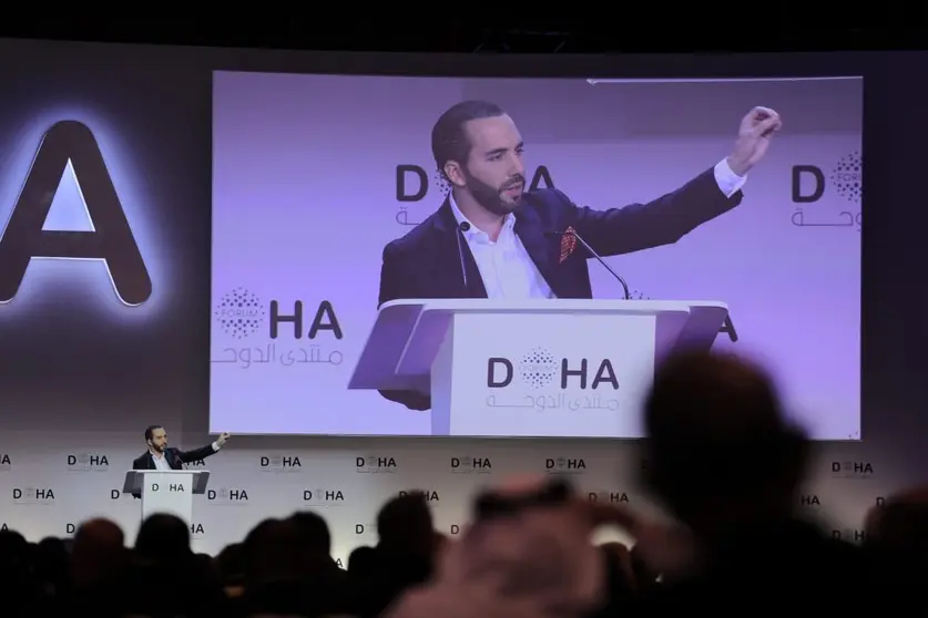 Bukele en Doha