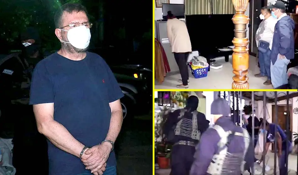 Allanamiento a la casa de Munguía Payés Imágenes Fiscalía 6