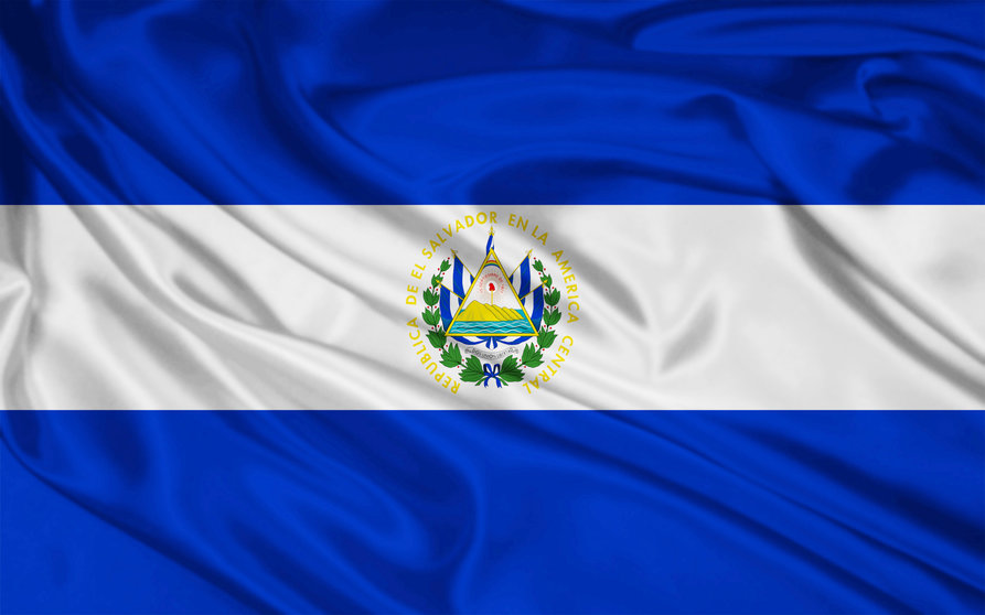 bandera salvadoreña