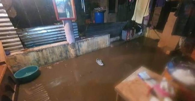 Inundaciones en casas de Aguilares