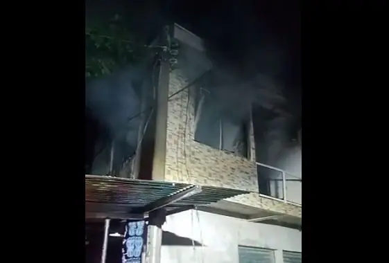 Incendio en Zapatería