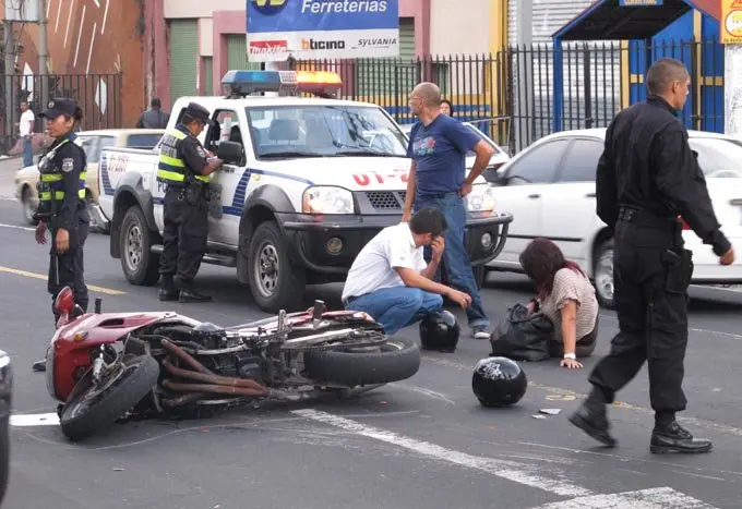 accidente moto