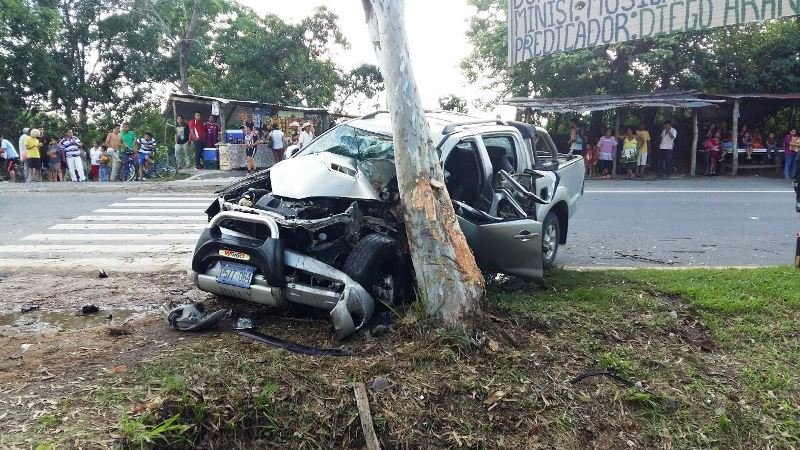 Accidente en carretera Panamericana