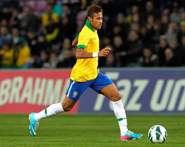 Neymar con Brasil