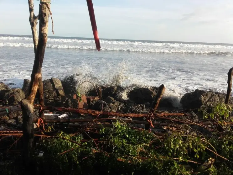 Playa El Espino, Usulután. Foto: MARN