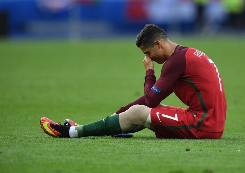 Cristiano Ronaldo lesión2