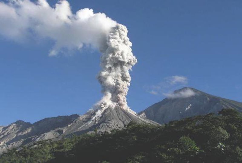 Volcán Santiaguito Guatemala