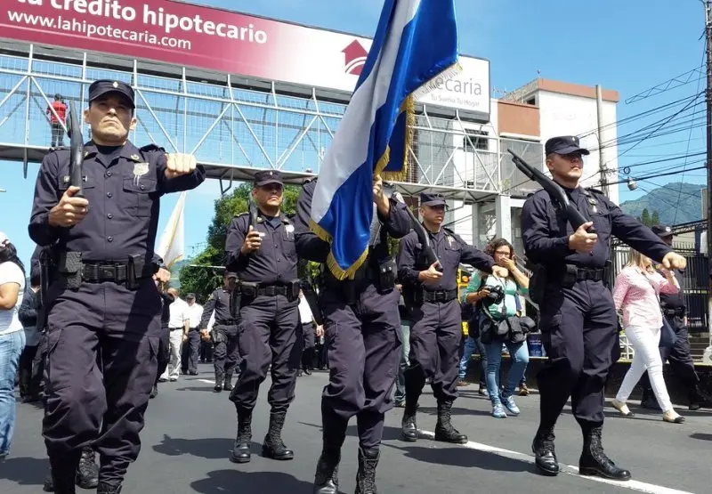 marcha policias