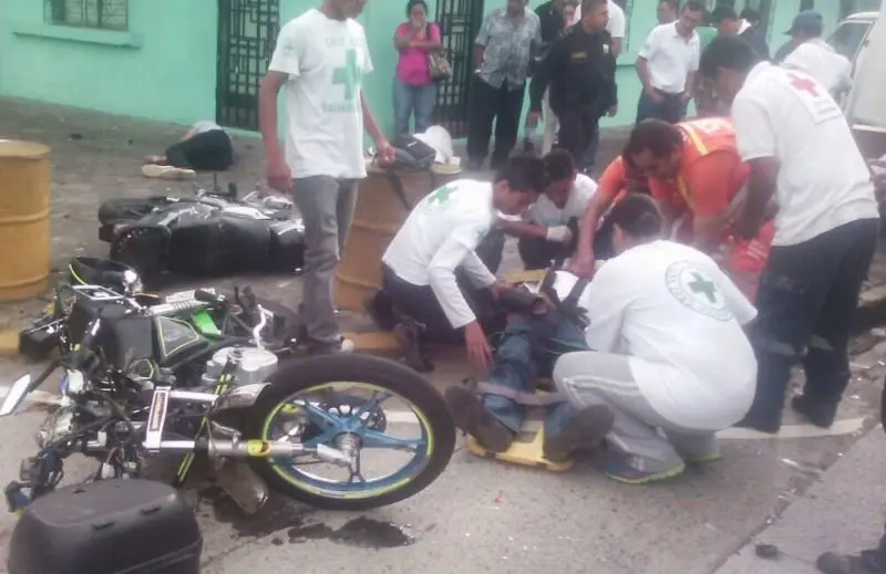 accidente motociclistas