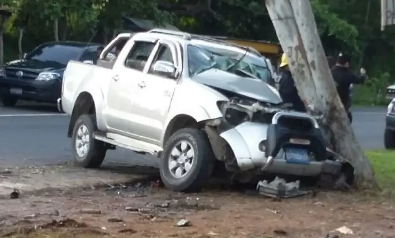 Accidente en carretera