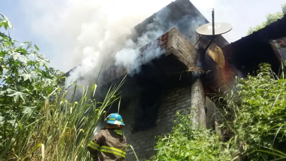 incendio colonia La Chacra