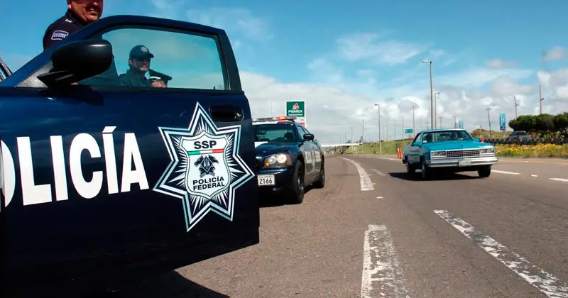 policía mexicana de frontera