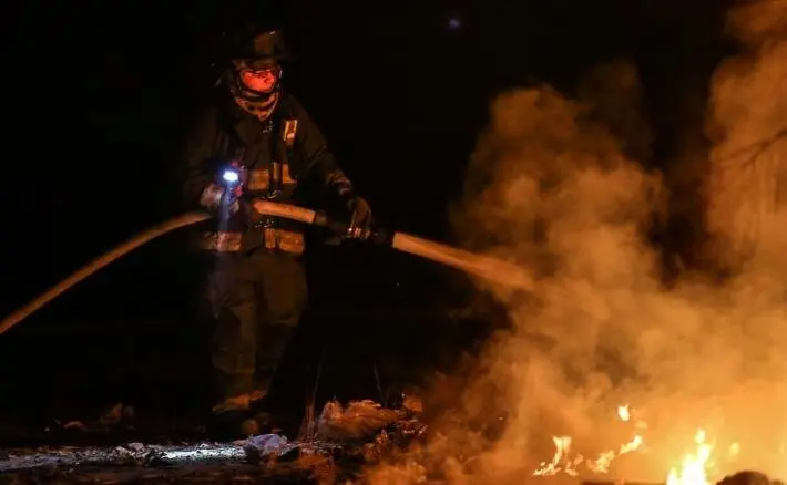 foto de incendio