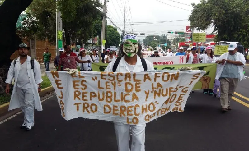 protesta escalafón