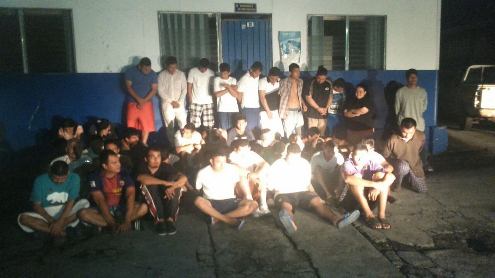 40 capturados en Ciudad Delgado