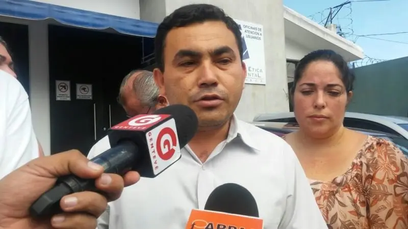 Leonel Herrera, representante de ASGOJU