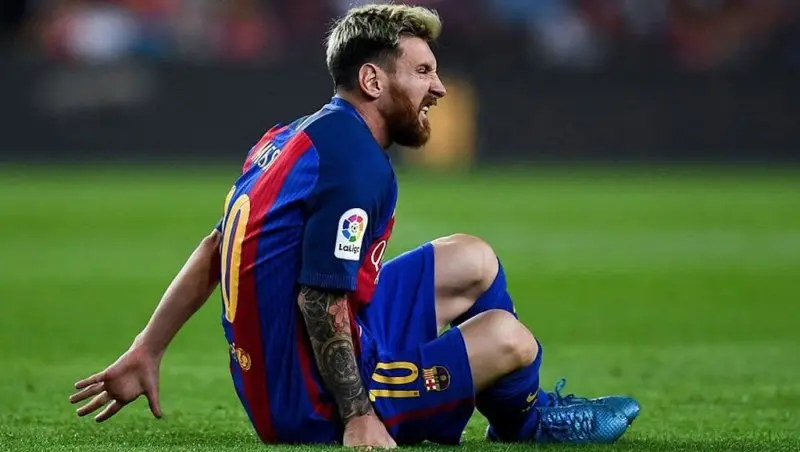 Messi lesionado