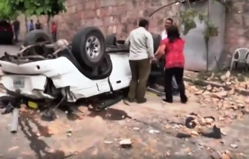 accidente honduras