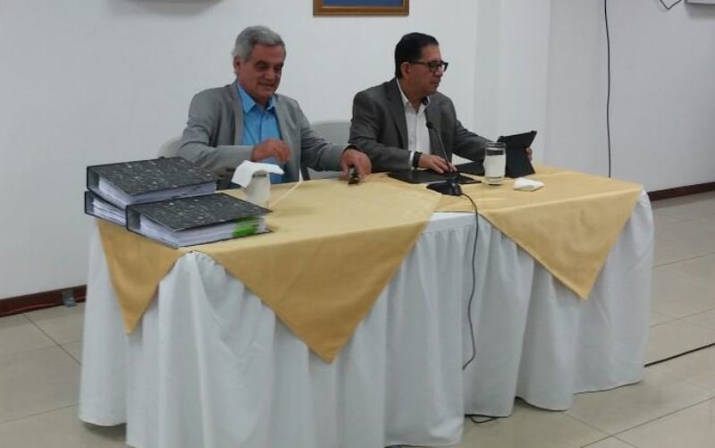 Conferencia de prensa en Capres