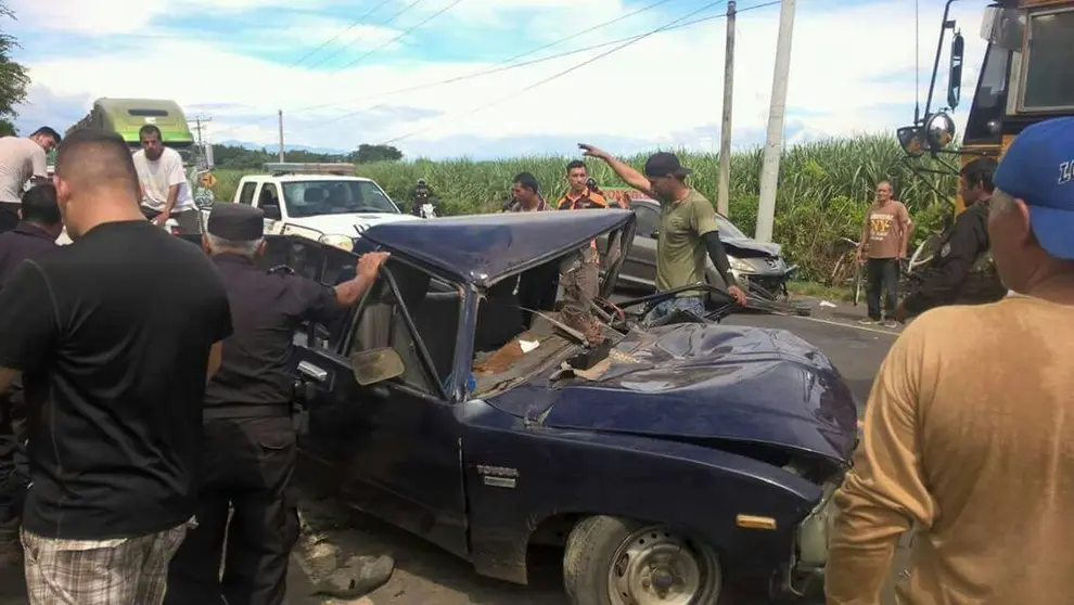 Accidente de tránsito Aguilares