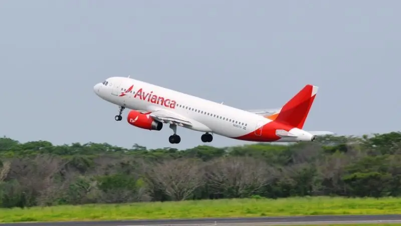 Avión de Avianca