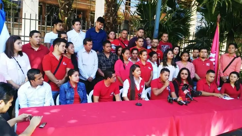 Concejales del FMLN en la Asamblea Legislativa.