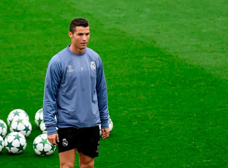 Cristiano Ronaldo en entrento