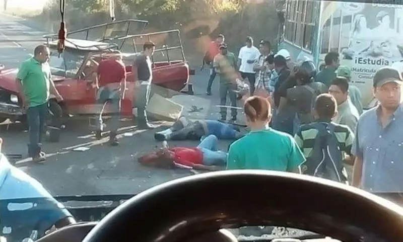 Muerto en accidente