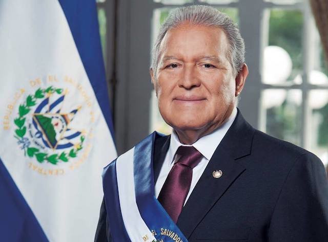 Salvador Sánchez Cerén. Foto tomada de sitio web de Casa Presidencial.