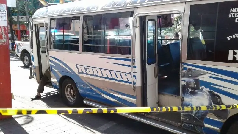 homicidio microbus ruta 4