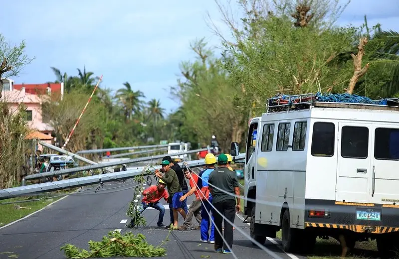 Tifón en Filipinas