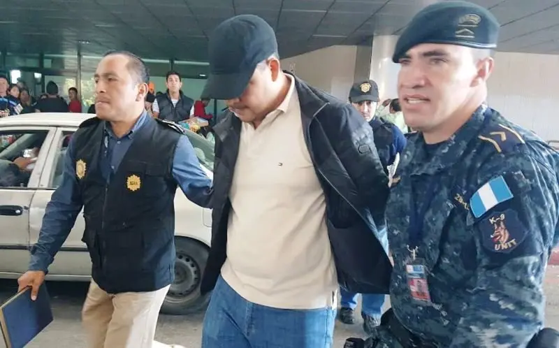 salvadoreño detenido en Guate