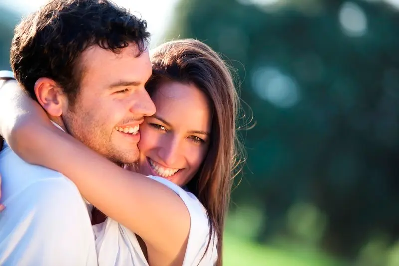 Pareja feliz