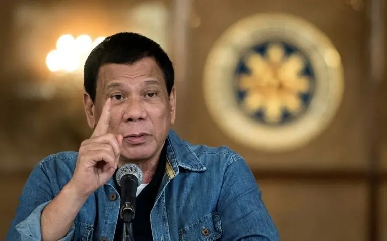 Rodrigo Duterte, presidente de Filipinas