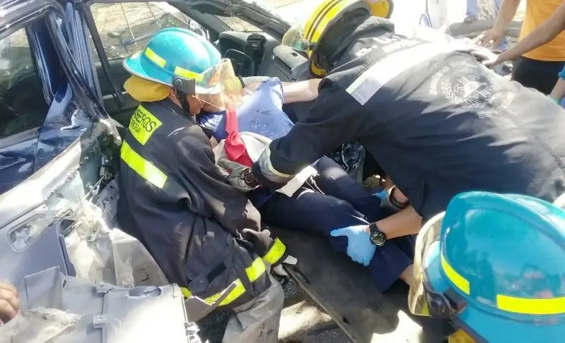 accidente anciana