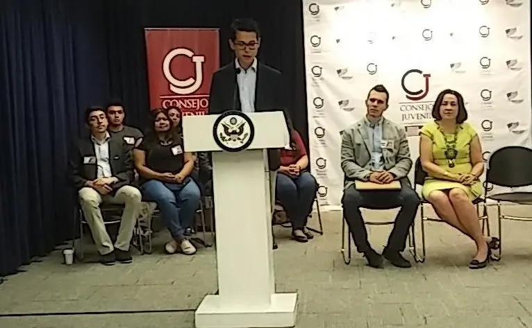 Lanzamiento del Consejo Juvenil de la embajada de Estados Unidos.