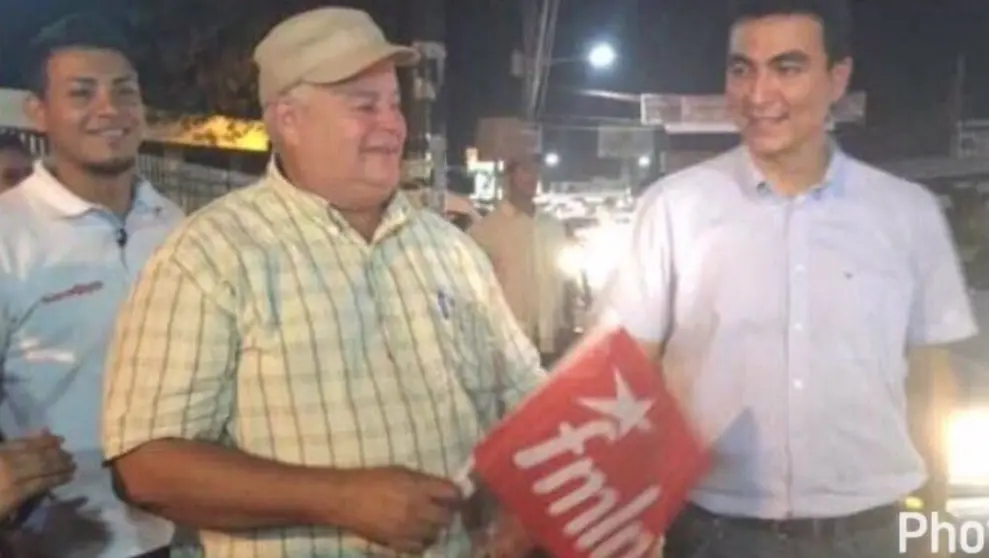 Martín Zaldívar y Miguel Pereira en la campaña 2015